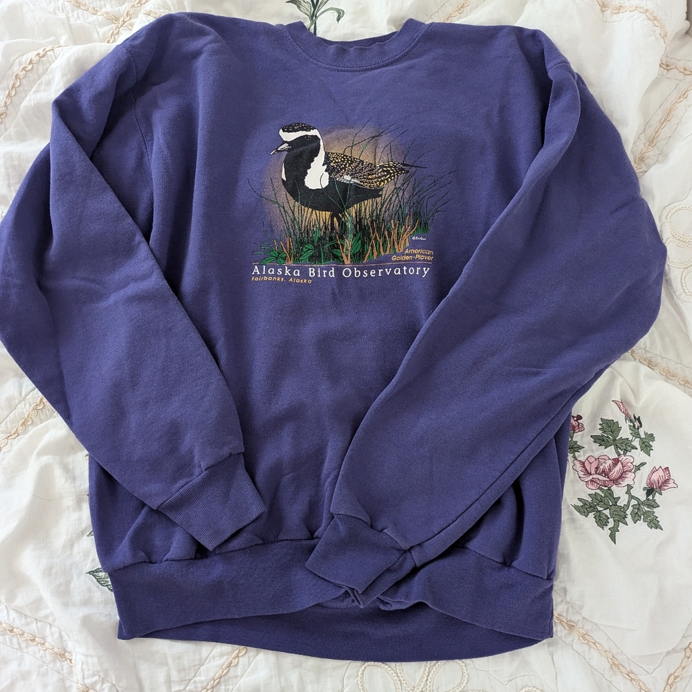 Purple Alaska Observatory Sweatshirt